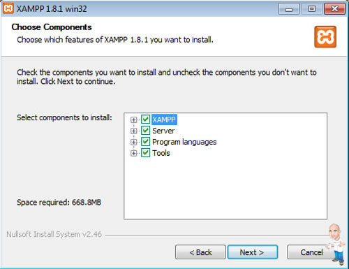 php-servidor-xamp-components