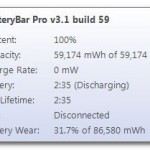 Instale um medidor de bateria melhor em seu notebook