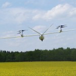Drone que voa como um avião